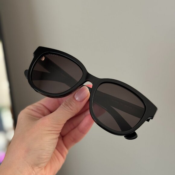 Gucci Men Sunglasses Black Grey Square GG1797SK 001 NEW AUTHENTIC - Picture 5 of 15